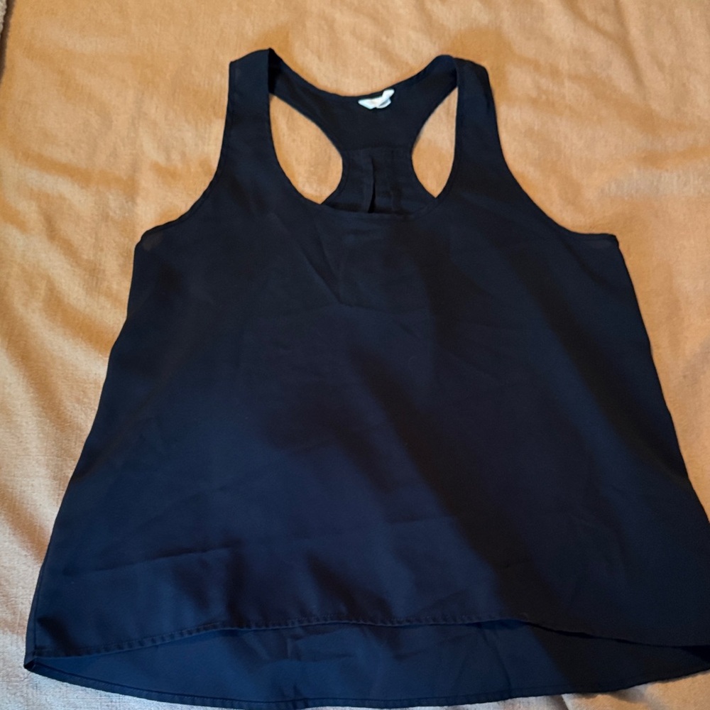 Women's Black Sleeveless Tank